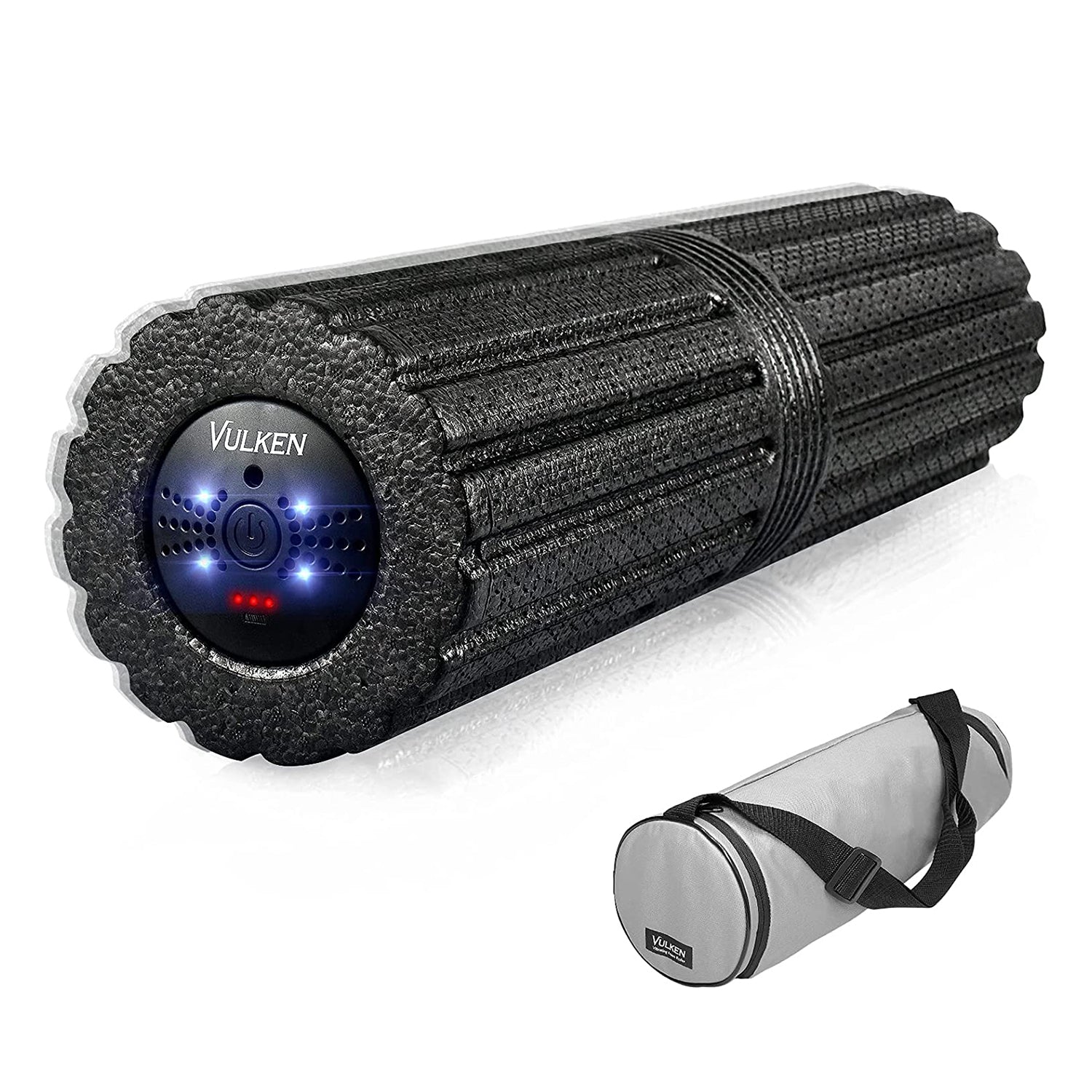 Rechargeable Vibrating Foam Roller - 3 Speed High Intensity Massage For Fitness & Recovery Rechargeable Vibrating Foam Roller - 3 Speed High Intensity Massage For Fitness & Recovery